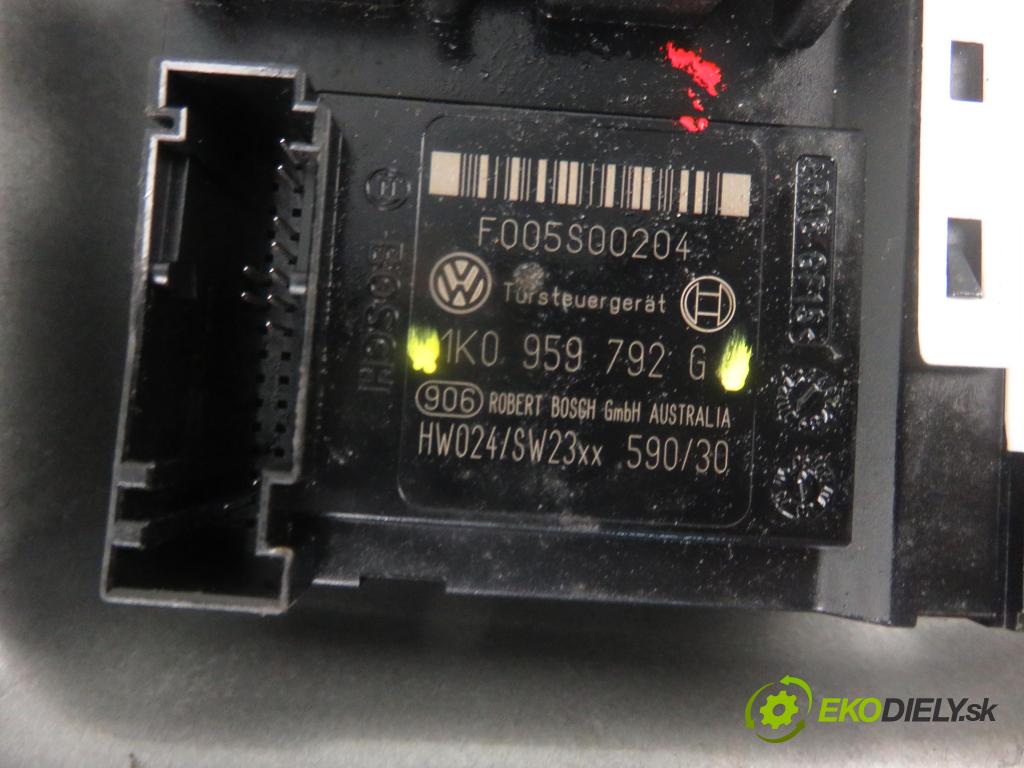 VW GOLF PLUS (5M1, 521) MINIVAN 2006 77,00 1.9 TDI PD 105 - BKC 1896,00 mechanismus oken PPE 5M0837462 ; 5M0837462 ; 1K0959792G