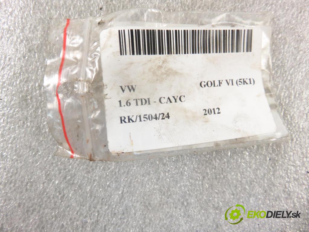 VW GOLF VI (5K1) HB 2012 77,00 1.6 TDI - CAYC 1598,00 vstrekovač 03L130277S (Vstrekovače)