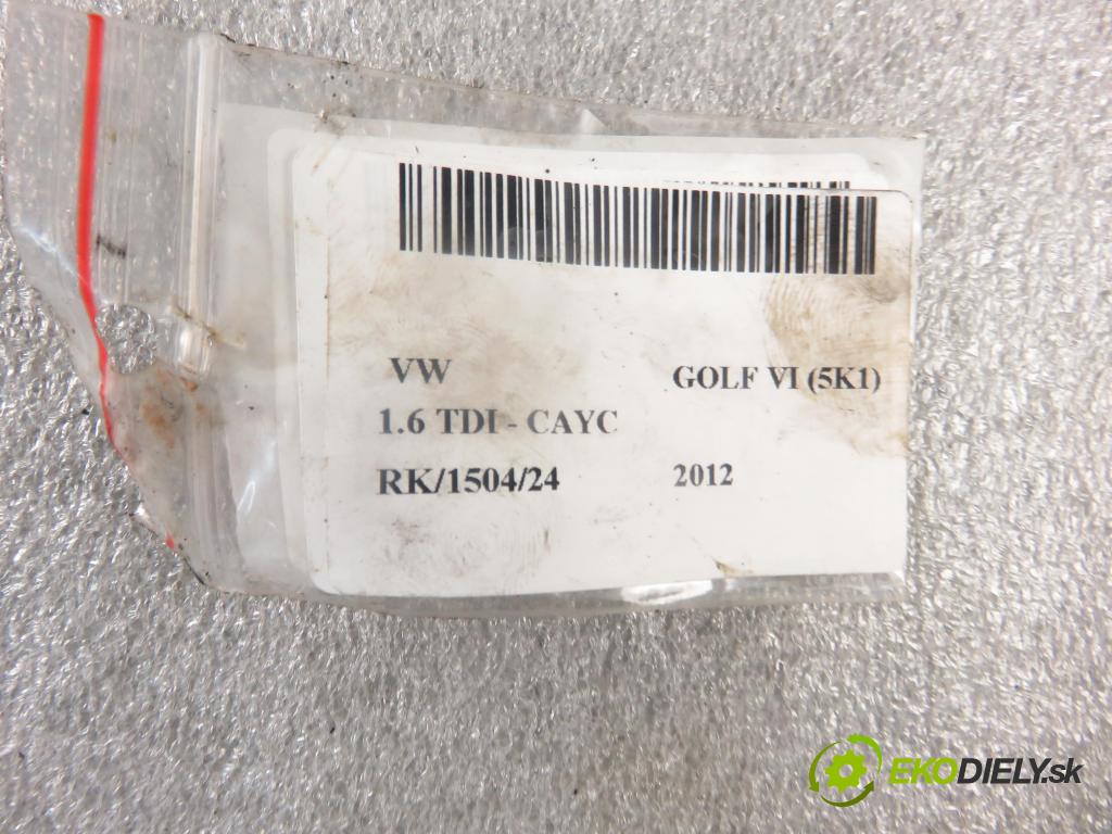 VW GOLF VI (5K1) HB 2012 77,00 1.6 TDI - CAYC 1598,00 vstrekovač 03L130277S (Vstrekovače)