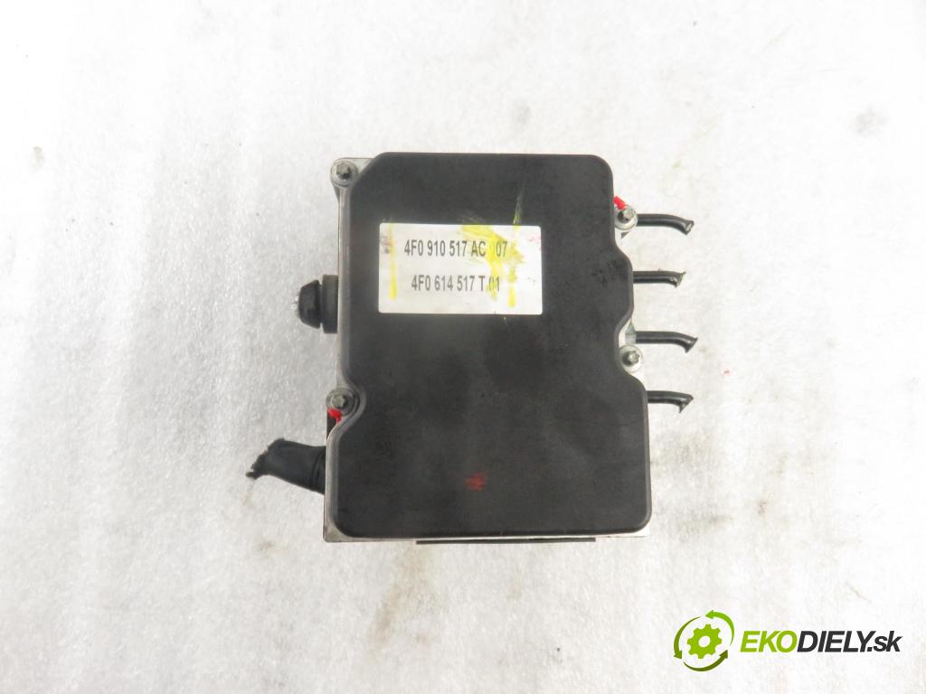 AUDI A6 (4F2, C6) SEDAN 2007 132,00 2.7 TDI 180 - BPP 2698,00 Pumpa ABS 4F0910517AC ; 4F0614517T ; 0265235100 (Pumpy ABS)