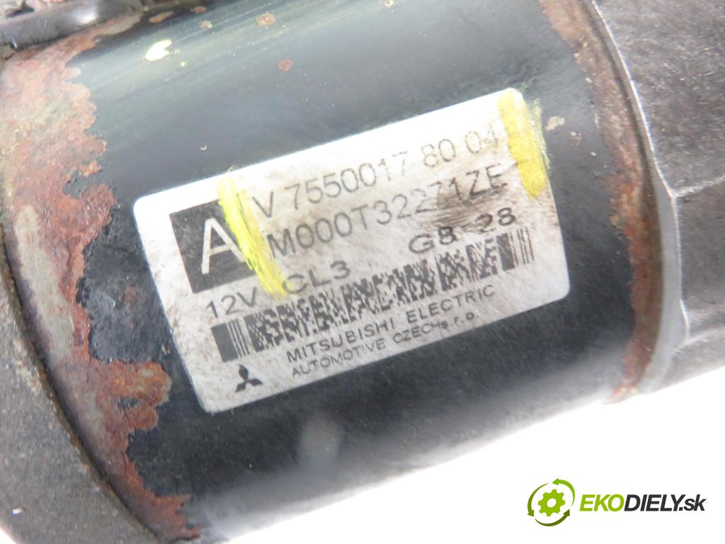 PEUGEOT 308 SW KOMBI 2008 110,00 1.6 16V - 5FX (EP6DT) 1598,00 Štartér M000T32271ZE ; V75500178004 (Štartéry)