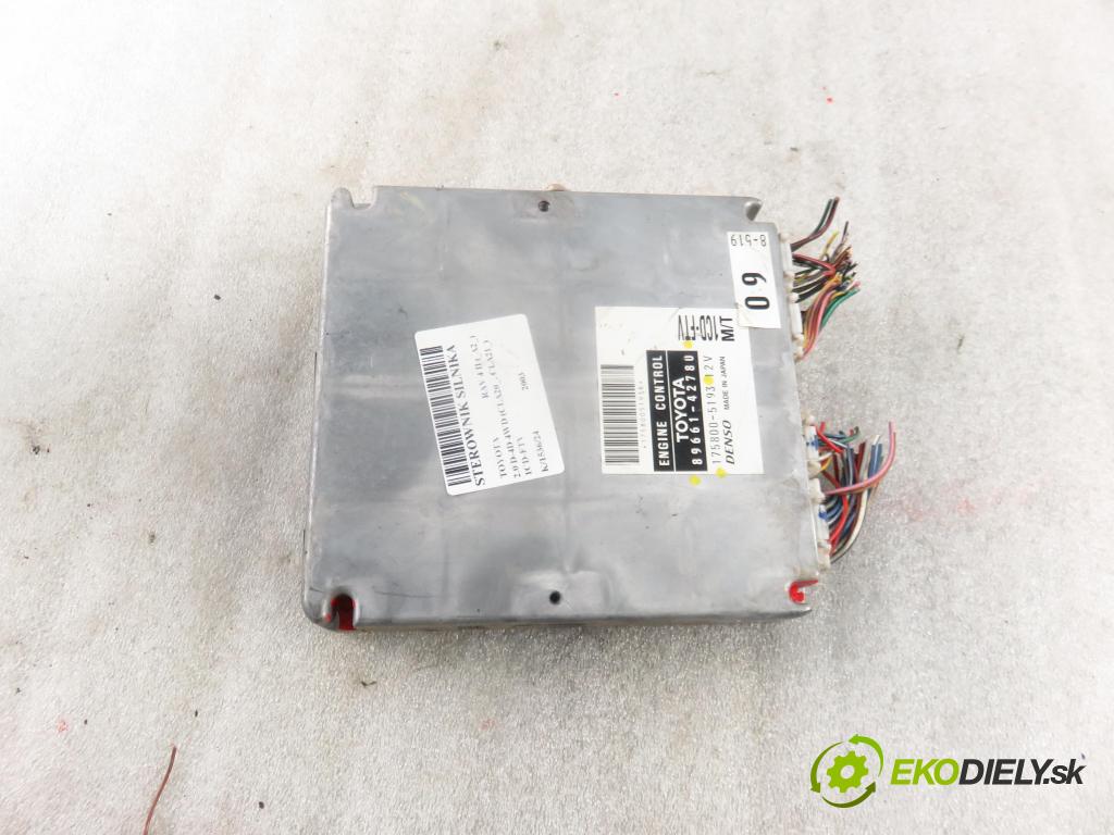TOYOTA RAV 4 II (_A2_) SUV 2003 85,00 2.0 D-4D 4WD 116 - 1CD-FTV 1995,00 Riadiaca jednotka Motor 8966142780 ; 1758005193