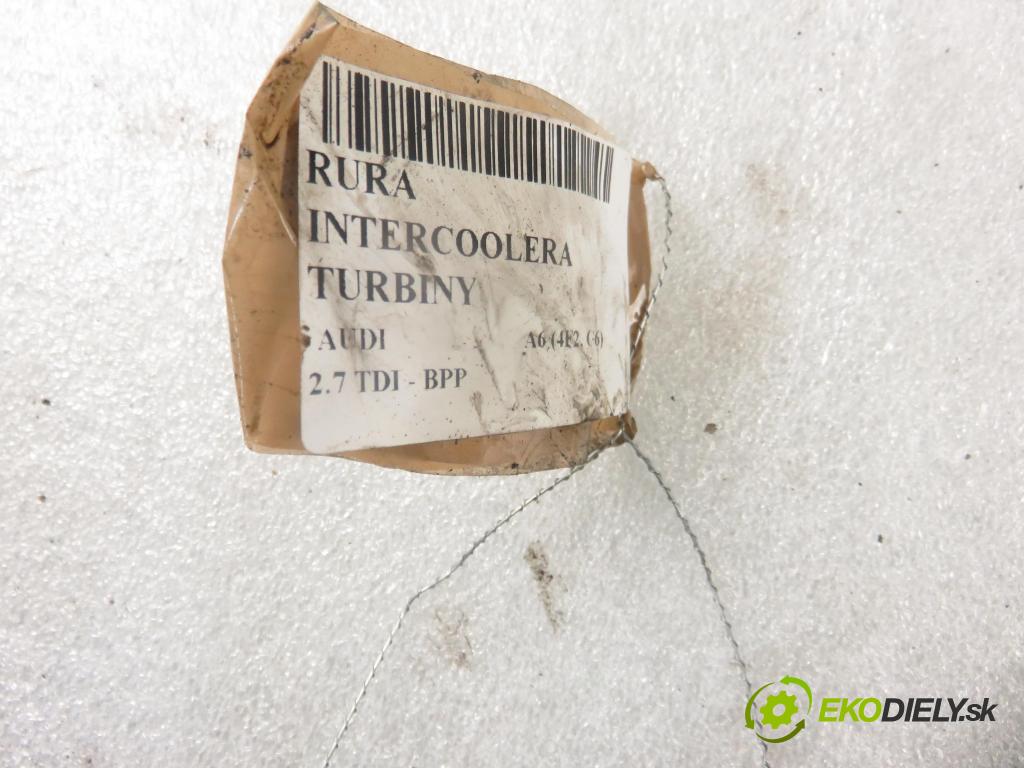 AUDI A6 (4F2, C6) SEDAN 2007 132,00 2.7 TDI 180 - BPP 2698,00 Rúra intercoolera turba 4F0145738F