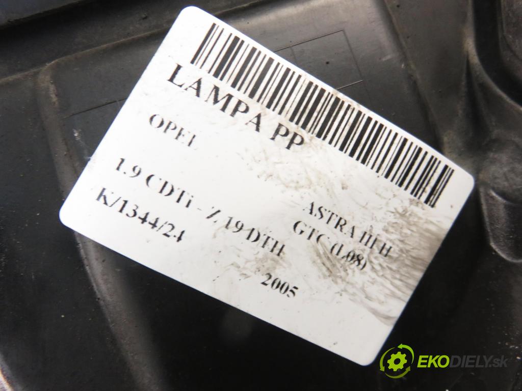OPEL ASTRA H GTC (L08) HB 2005 110,00 1.9 CDTi - Z 19 DTH 1910,00 Svetlo PP