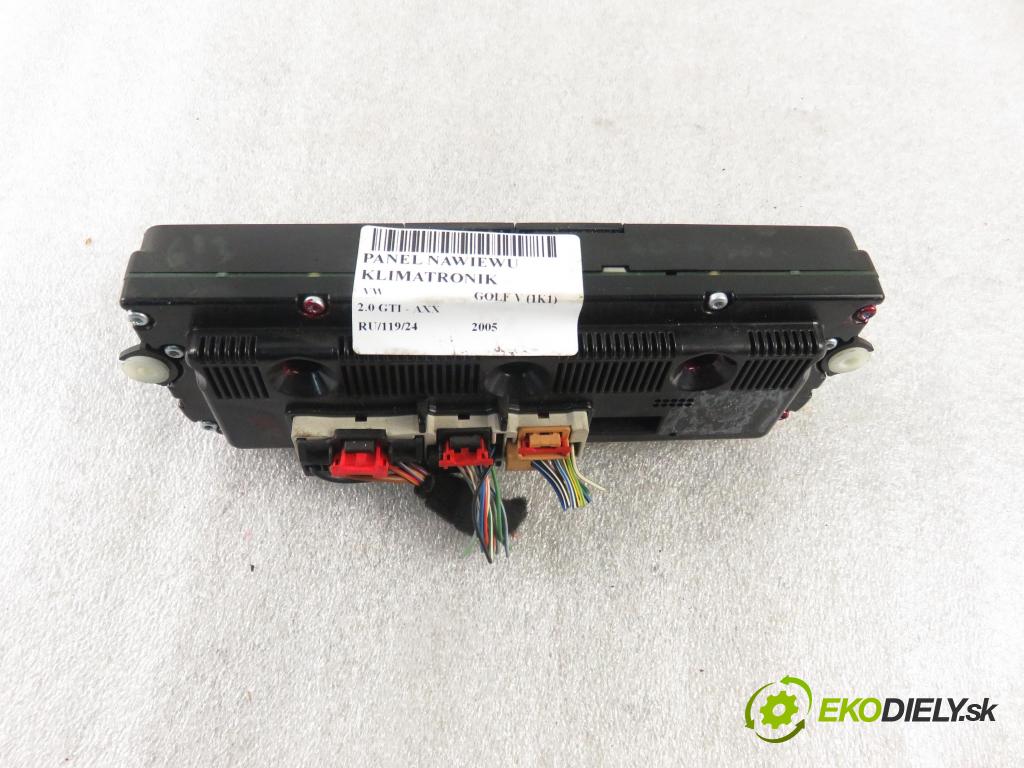 VW GOLF V (1K1) HB 2005 147,00 2.0 GTI - AXX 1984,00 Panel kúrenia KLIMATRONIK