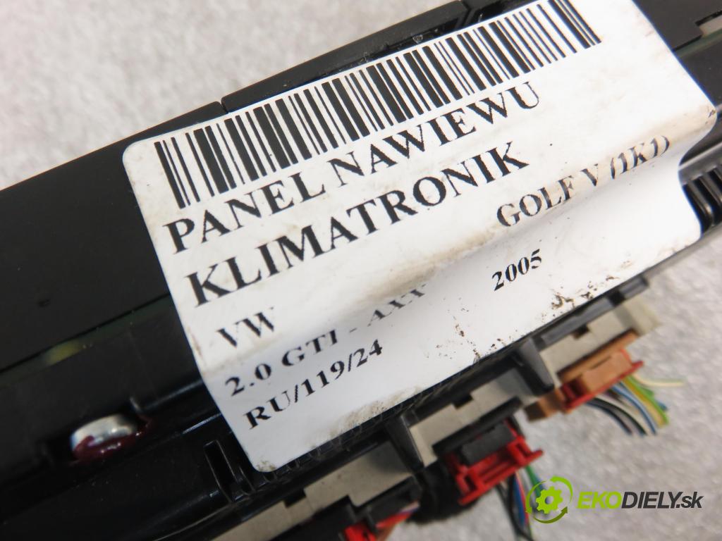 VW GOLF V (1K1) HB 2005 147,00 2.0 GTI - AXX 1984,00 Panel kúrenia KLIMATRONIK