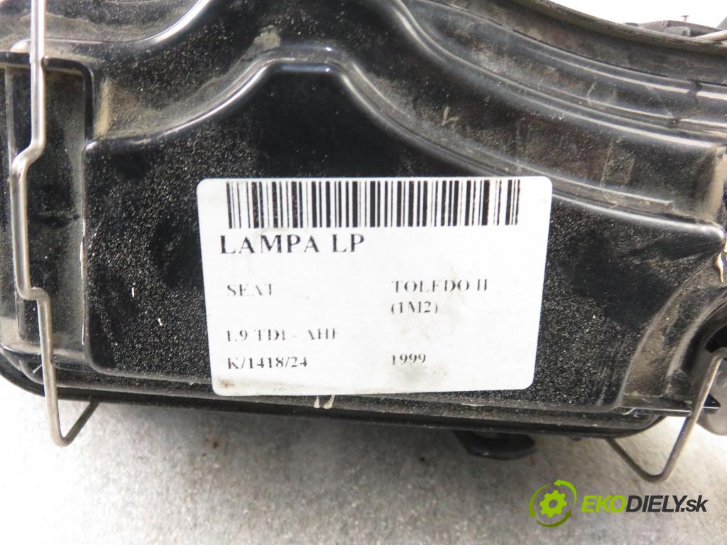 SEAT TOLEDO II (1M2) SEDAN 1999 81,00 1.9 TDI 110 - AHF 1896,00 Svetlo LP