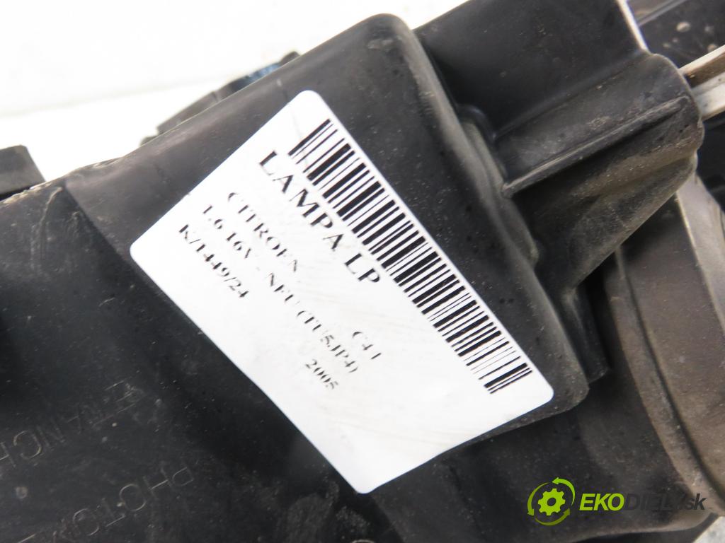 CITROEN C4 I (LC_) HB 2005 80,00 1.6 16V - NFU (TU5JP4) 1587,00 Svetlo LP 9646893980