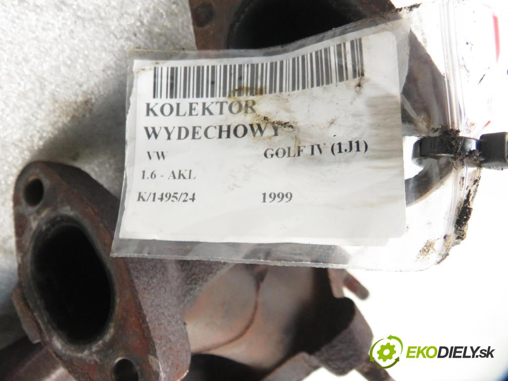 VW GOLF IV (1J1) HB 1999 74,00 1.6 - AKL 1595,00 potrubí VYČERPAT: 06A253033H (Výfukové potrubí)