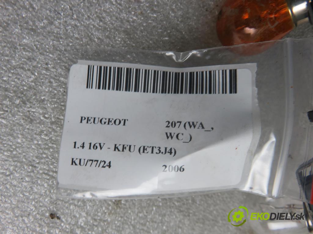 PEUGEOT 207 (WA_, WC_) HB 2006 65,00 1.4 16V - KFU (ET3J4) 1360,00 vložka svetla pravy zadné VP5PFX13N004AA