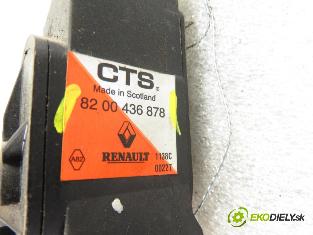 RENAULT KANGOO / GRAND KANGOO II (KW0/1_) KOMBIVAN 2008 63,00 1.5 dCi (KW0B) - K9K 802 1461,00 Potenciometer plynu 8200436878 (Pedále)