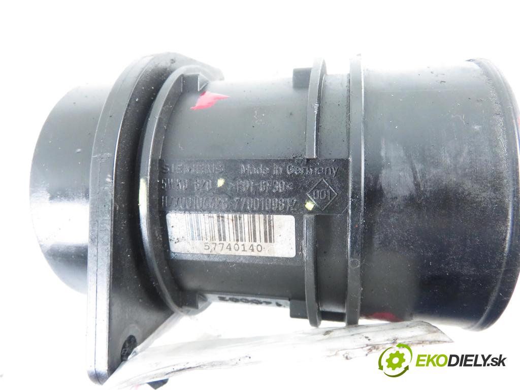 RENAULT SCENIC I (JA0/1_) MINIVAN 1999 75,00 1.9 dCi 102 - F9Q 732 1870,00 váha vzduchu vzduchu 5WK9620 ; 7700104426 ; 7700109812