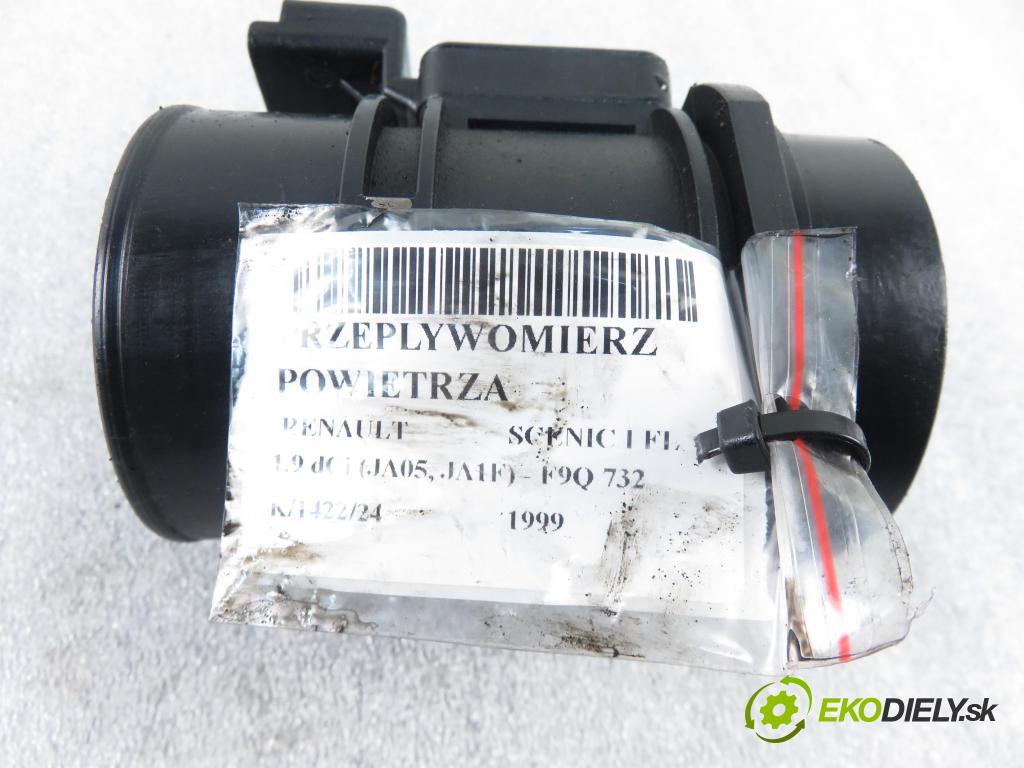 RENAULT SCENIC I (JA0/1_) MINIVAN 1999 75,00 1.9 dCi 102 - F9Q 732 1870,00 váha vzduchu vzduchu 5WK9620 ; 7700104426 ; 7700109812