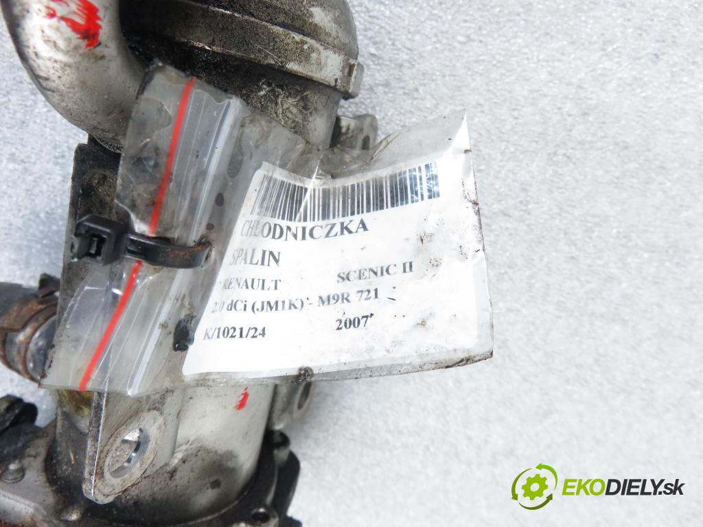 RENAULT SCENIC II (JM0/1_) MINIVAN 2007 110,00 2.0 dCi (JM1K) - M9R 721 1995,00 Chladič spalín