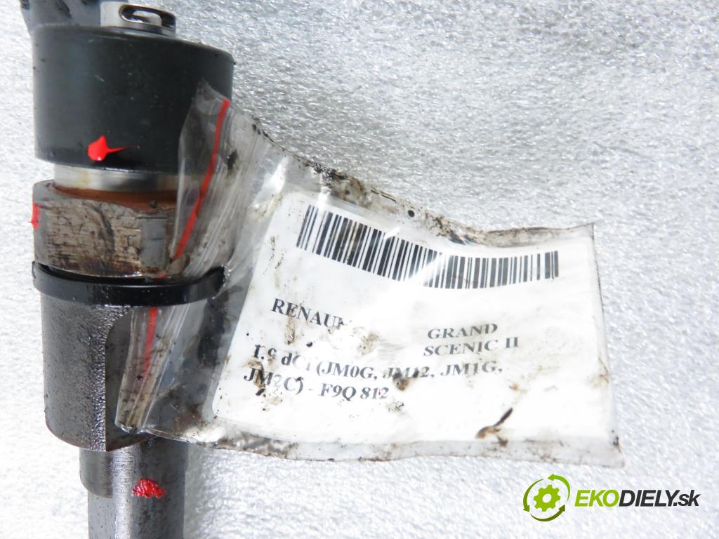 RENAULT GRAND SCENIC II (JM0/1_) MINIVAN 2005 88,00 1.9 dCi 120 - F9Q 812 1870,00 vstrekovač 8200100272 ; 0445110110B (Vstrekovače)