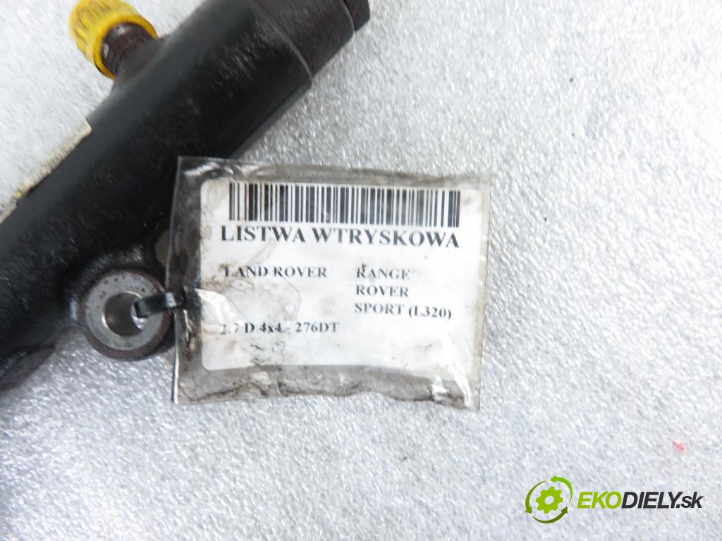 LAND ROVER RANGE ROVER SPORT (L320) SUV 2007 140,00 2.7 TDV6 4x4 190 - 276DT (PSA) 2720,00 Lišta vstrekovacia A2C27000086 ; 7H2Q9D280CD ; 55PP1901 (Vstrekovacie lišty)