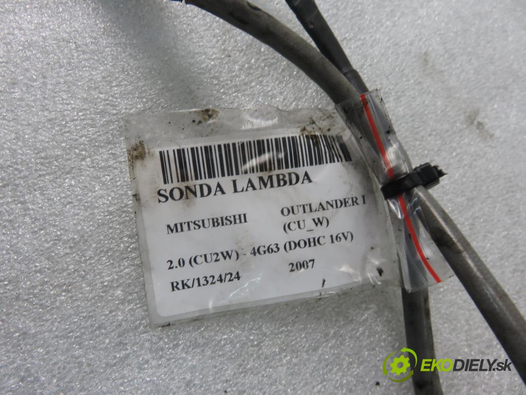 MITSUBISHI OUTLANDER I (CU_W) SUV 2007 100,00 2.0 (CU2W) - 4G63 (DOHC 16V) 1997,00 sonda lambda 2340008862 (Lambda sondy)