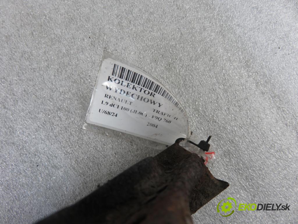 RENAULT TRAFIC II Autobus (JL) BUS 2004 74,00 1.9 dCI 100 (JL0C) - F9Q 760 1870,00 potrubí VYČERPAT: 091430 ; 05119 (Výfukové potrubí)