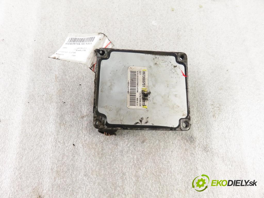 OPEL ASTRA G Kombi (T98) KOMBI 2000 55,00 1.7 DTI 16V - Y 17 DT 1686,00 Riadiaca jednotka Motor 8973065751 ; 12212819