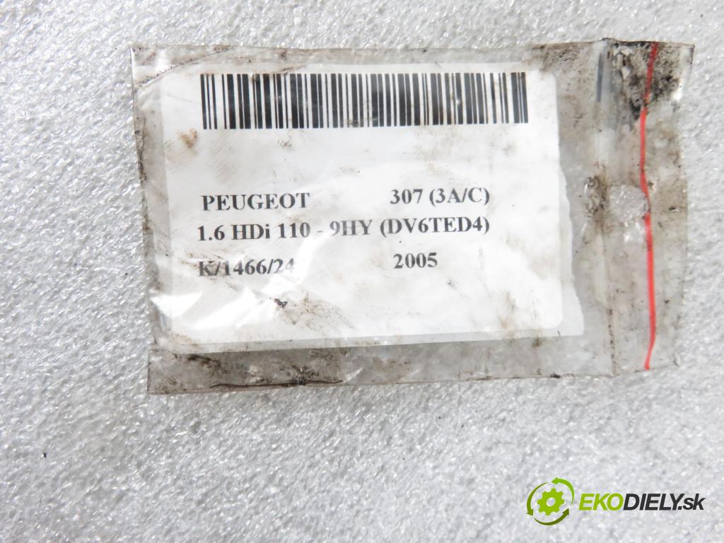 PEUGEOT 307 (3A/C) HB 2005 80,00 1.6 HDi 110 1560,00 vstrekovač 0445110188 (Vstrekovače)