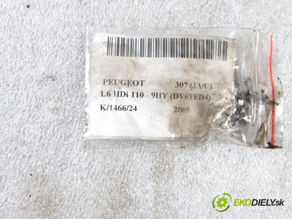 PEUGEOT 307 (3A/C) HB 2005 80,00 1.6 HDi 110 1560,00 vstrekovač 0445110188 (Vstrekovače)