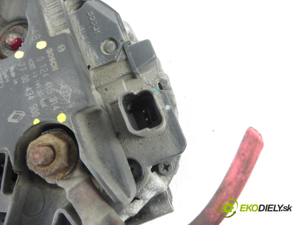 RENAULT THALIA I (LB0/1/2_) SEDAN 2004 0,00 1.4 16V - K4J 712 1390,00 Alternátor 7700434900 ; 0124415014 (Alternátory)