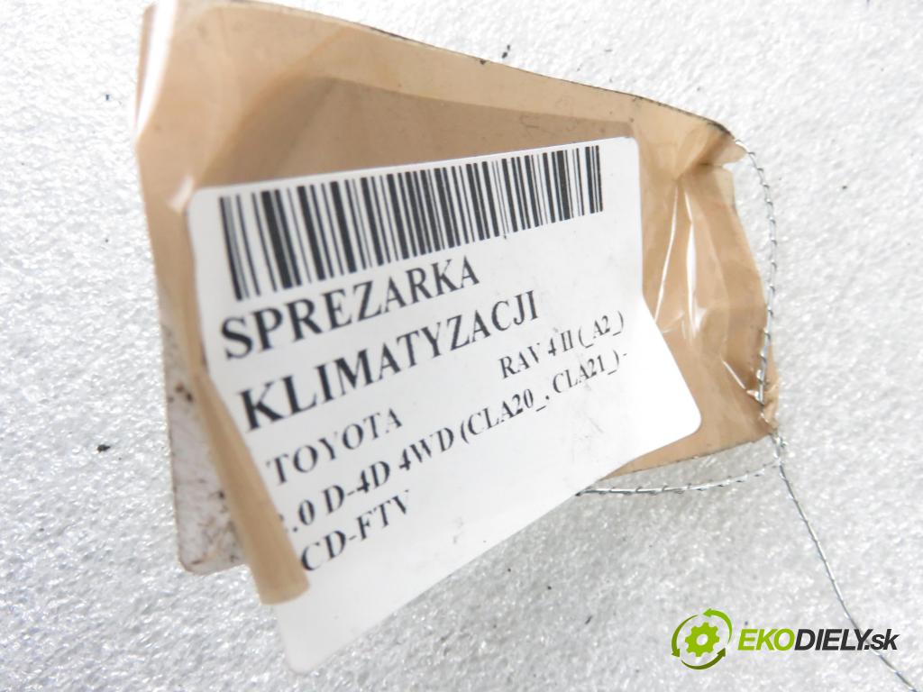 TOYOTA RAV 4 II (_A2_) SUV 2003 85,00 2.0 D-4D 4WD 116 - 1CD-FTV 1995,00 KOMPRESOR: klimatizace 4472204302 (Kompresory)