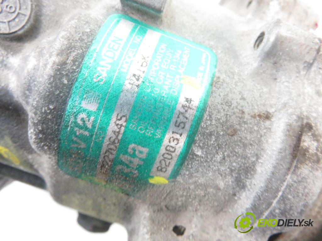 RENAULT THALIA I (LB0/1/2_) SEDAN 2004 0,00 1.4 16V - K4J 712 1390,00 KOMPRESOR: klimatizácie 8200315744 (Kompresory klimatizácie)