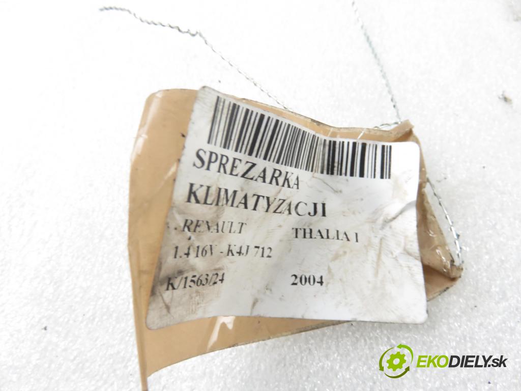 RENAULT THALIA I (LB0/1/2_) SEDAN 2004 0,00 1.4 16V - K4J 712 1390,00 KOMPRESOR: klimatizácie 8200315744 (Kompresory klimatizácie)