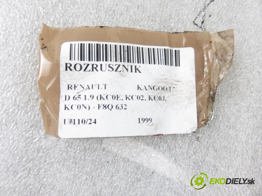 RENAULT KANGOO (KC0/1_) KOMBIVAN 1999 47,00 1.9 D 1870,00 Štartér  (Štartéry)