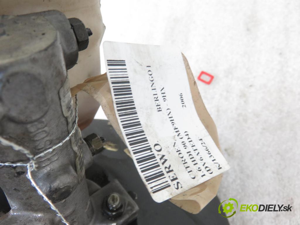 CITROEN BERLINGO / BERLINGO FIRST nadwozie wielkoprzestrzenne (MPV) KOMBIVAN 2006 66,00 1.6 HDI 90 - 9HX (DV6ATED4) 1560,00 Posilovač 9648370880 ; 0204024824 (Servočerpadlá, pumpy riadenia)