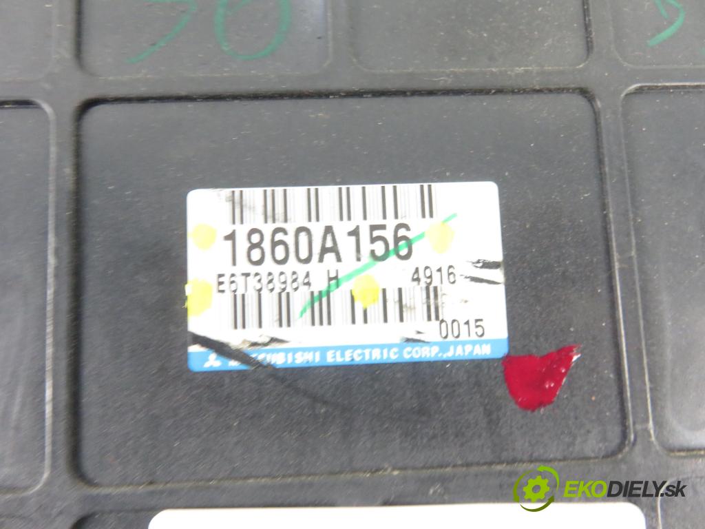 MITSUBISHI OUTLANDER I (CU_W) SUV 2005 118,00 2.4 4WD 160 (CU5W) - 4G69 2378,00 řídící jednotka motora 1860A156 ; E6T38984H