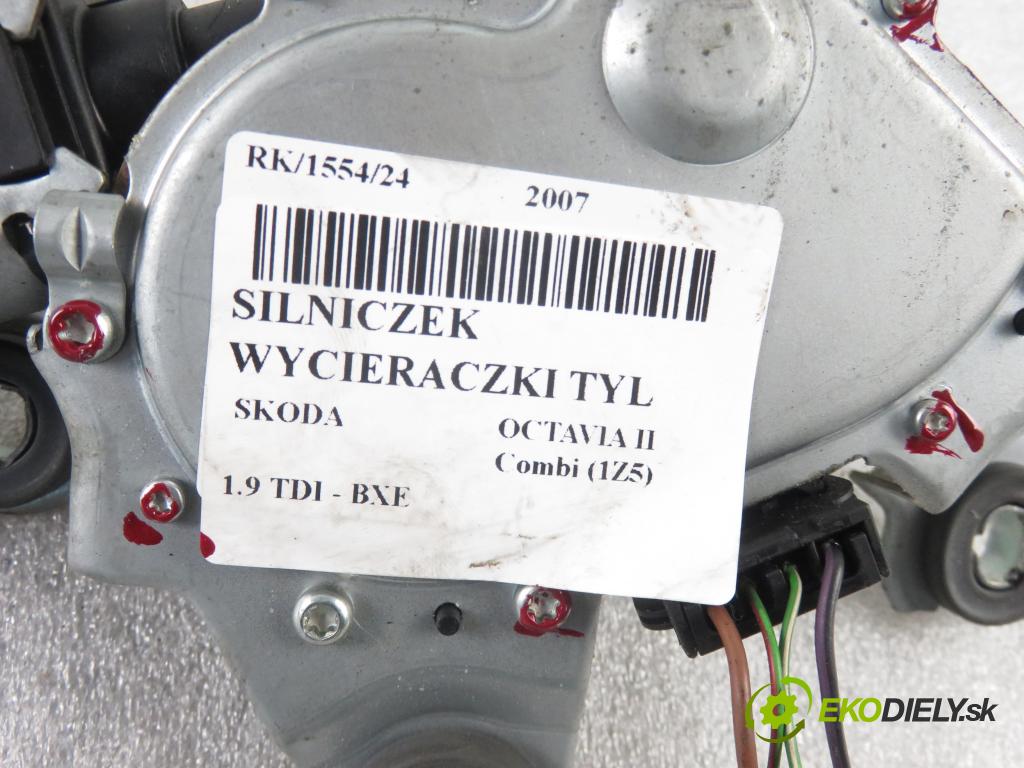 SKODA OCTAVIA II Combi (1Z5) KOMBI 2007 77,00 1.9 TDI - BXE 1896,00 motorek stěrače ZADNÍ: 1Z9955711