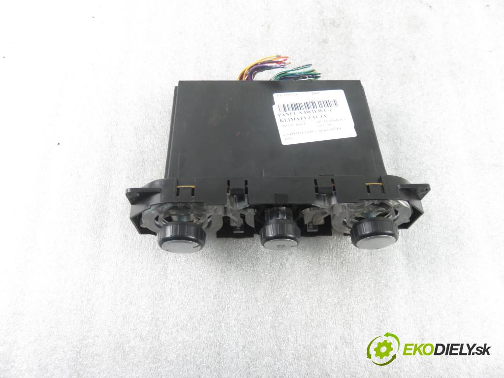MITSUBISHI OUTLANDER I (CU_W) SUV 2005 118,00 2.4 4WD 160 (CU5W) - 4G69 2378,00 Panel kúrenia KLIMATIZACE: MR979972HA
