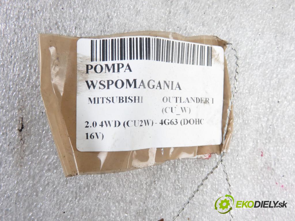 MITSUBISHI OUTLANDER I (CU_W) SUV 2005 118,00 2.4 4WD 160 (CU5W) - 4G69 2378,00 Pumpa servočerpadlo (Servočerpadlá, pumpy riadenia)