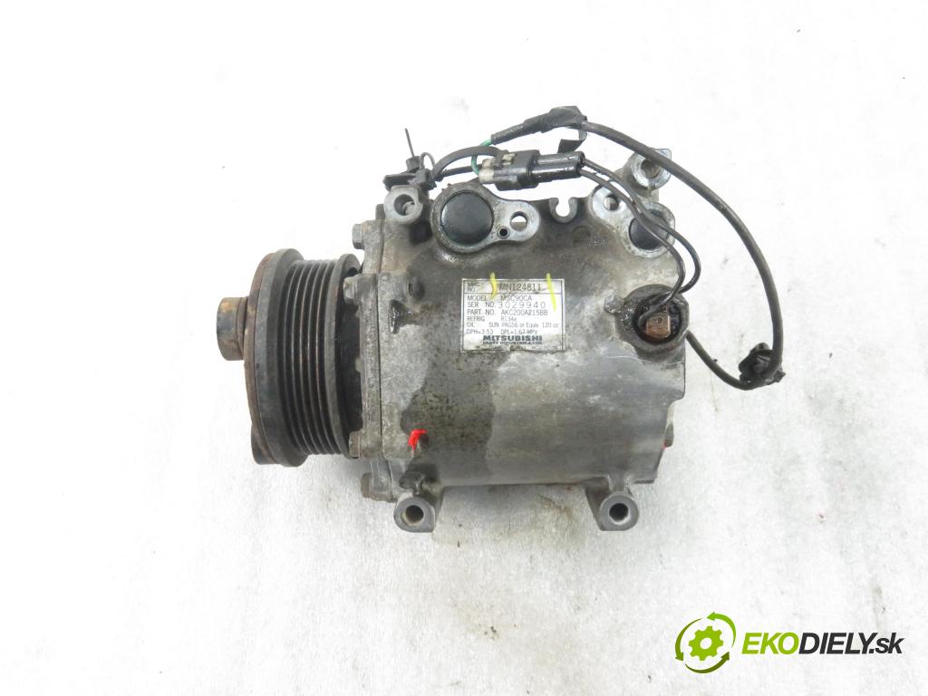 MITSUBISHI OUTLANDER I (CU_W) SUV 2005 118,00 2.4 4WD 160 (CU5W) - 4G69 2378,00 KOMPRESOR: klimatizace MN124811 (Kompresory)