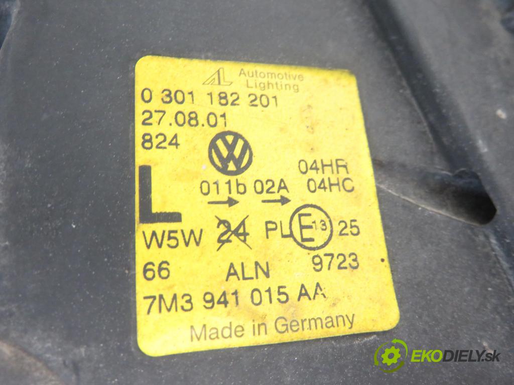 VW SHARAN (7M8, 7M9, 7M6) MINIVAN 2001 85,00 1.9 TDI PD 115 - AUY 1896,00 Svetlo LP 0301182201 ; 7M3941015AA