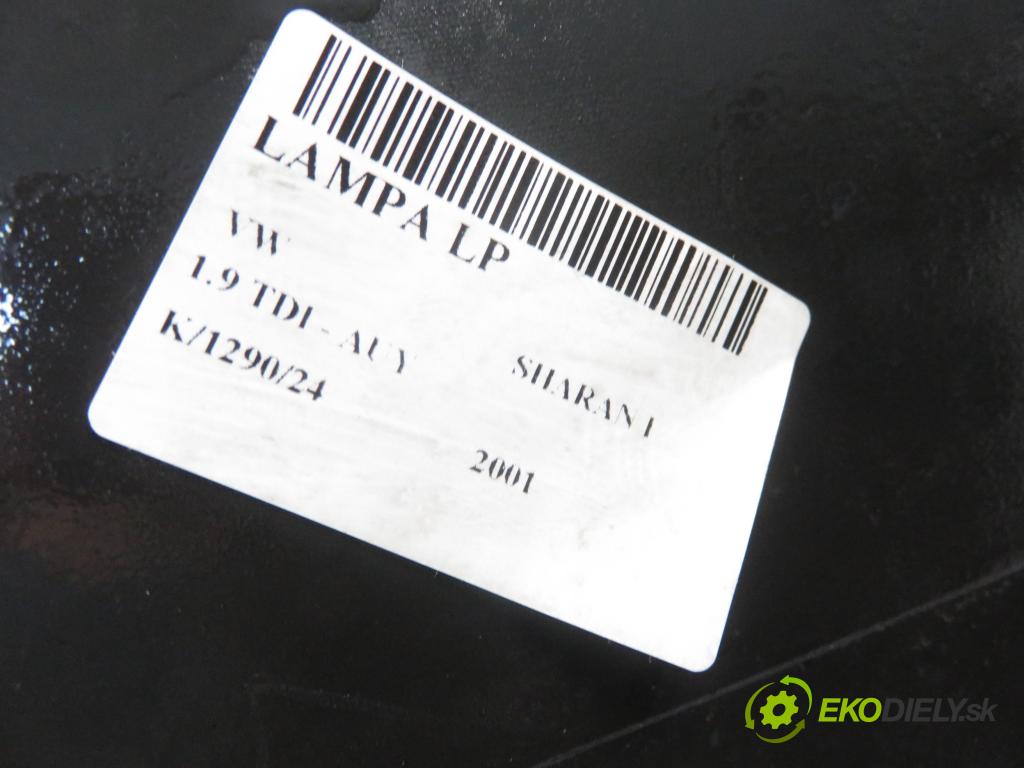VW SHARAN (7M8, 7M9, 7M6) MINIVAN 2001 85,00 1.9 TDI PD 115 - AUY 1896,00 Svetlo LP 0301182201 ; 7M3941015AA