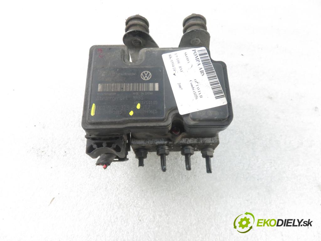 SKODA OCTAVIA II Combi (1Z5) KOMBI 2007 77,00 1.9 TDI - BXE 1896,00 pumpa ABS 1K0907379P ; 10097003153 ; 1K0614117H (Pumpy brzdové)