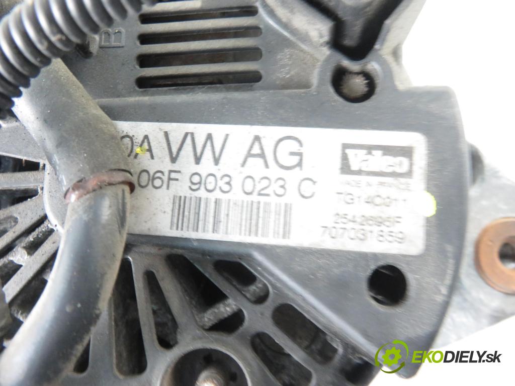 SKODA OCTAVIA II Combi (1Z5) KOMBI 2007 77,00 1.9 TDI - BXE 1896,00 Alternátor 06F903023C ; TG14C011 (Alternátory)