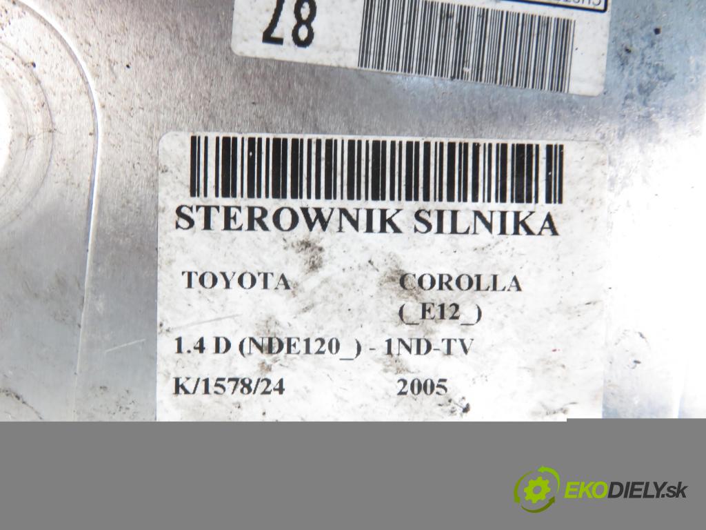 TOYOTA COROLLA (_E12_) HB 2005 66,00 1.4 D-4D 90 - 1ND-TV 1364,00 řídící jednotka motora 8966102A90