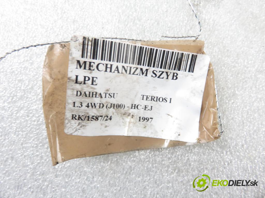 DAIHATSU TERIOS (J1_) SUV 1997 61,00 1.3 4WD (J100) - HC-EJ 1296,00 mechanismus oken 8572087401 ; 0621008640