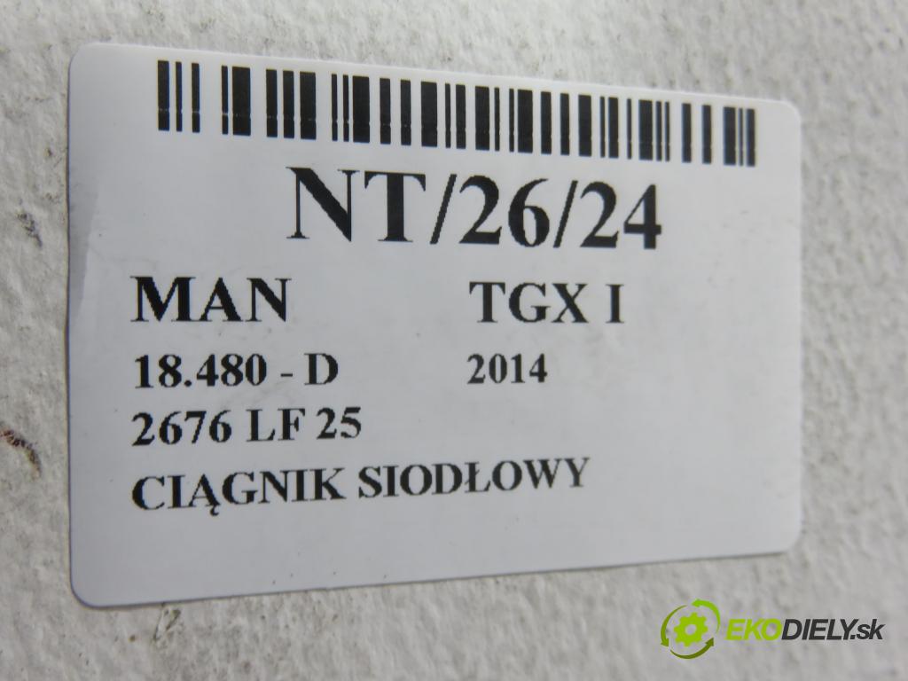 MAN TGX I CIĄGNIK SIODŁOWY 2014 353,00 18.480 - D 2676 LF 25 12419,00 SIODLO