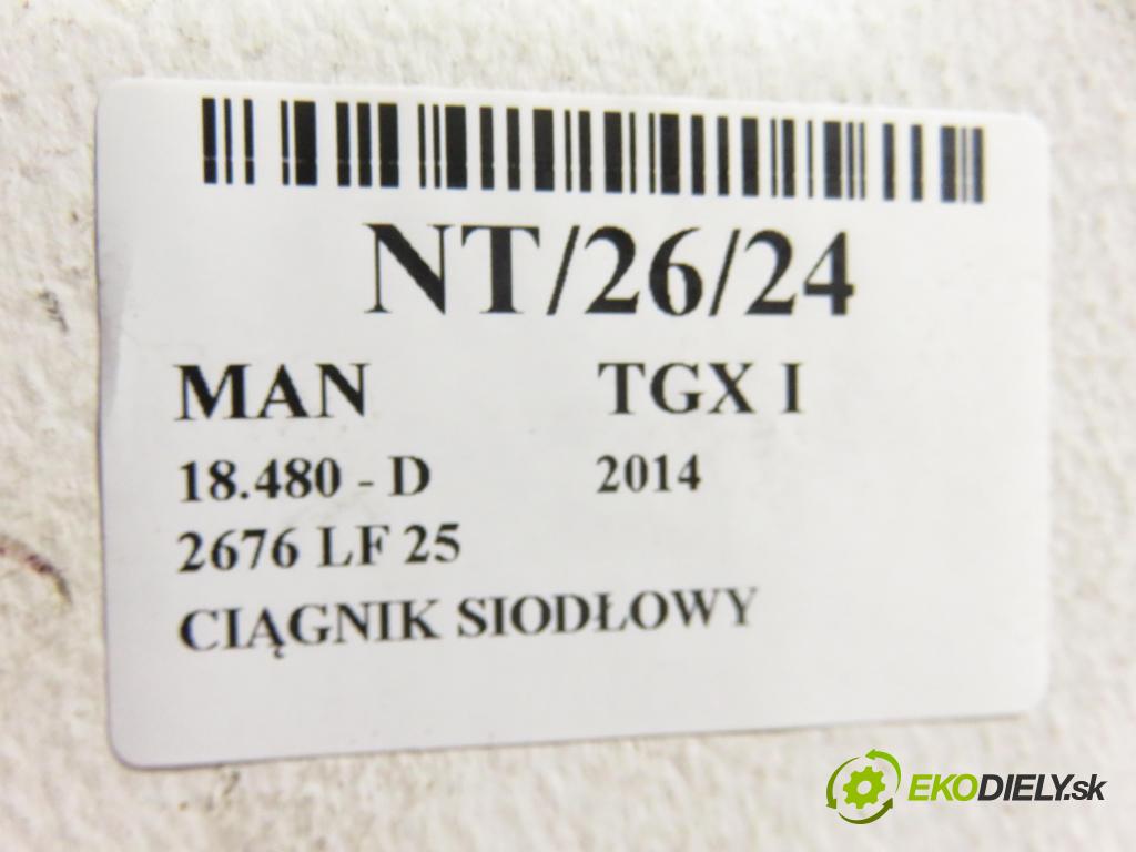 MAN TGX I 2014 353,00 18.480 - D 2676 LF 25 12419,00 Brzdič strmeň LP