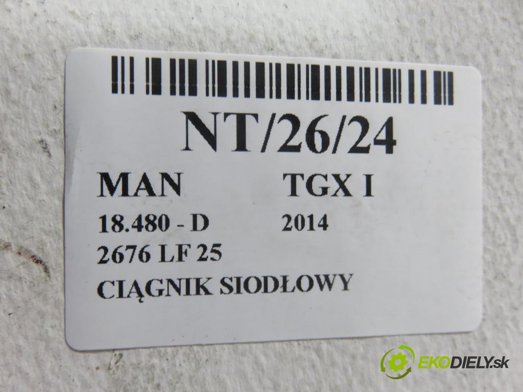 MAN TGX I CIĄGNIK SIODŁOWY 2014 353,00 18.480 - D 2676 LF 25 12419,00 Brzdič strmeň PP