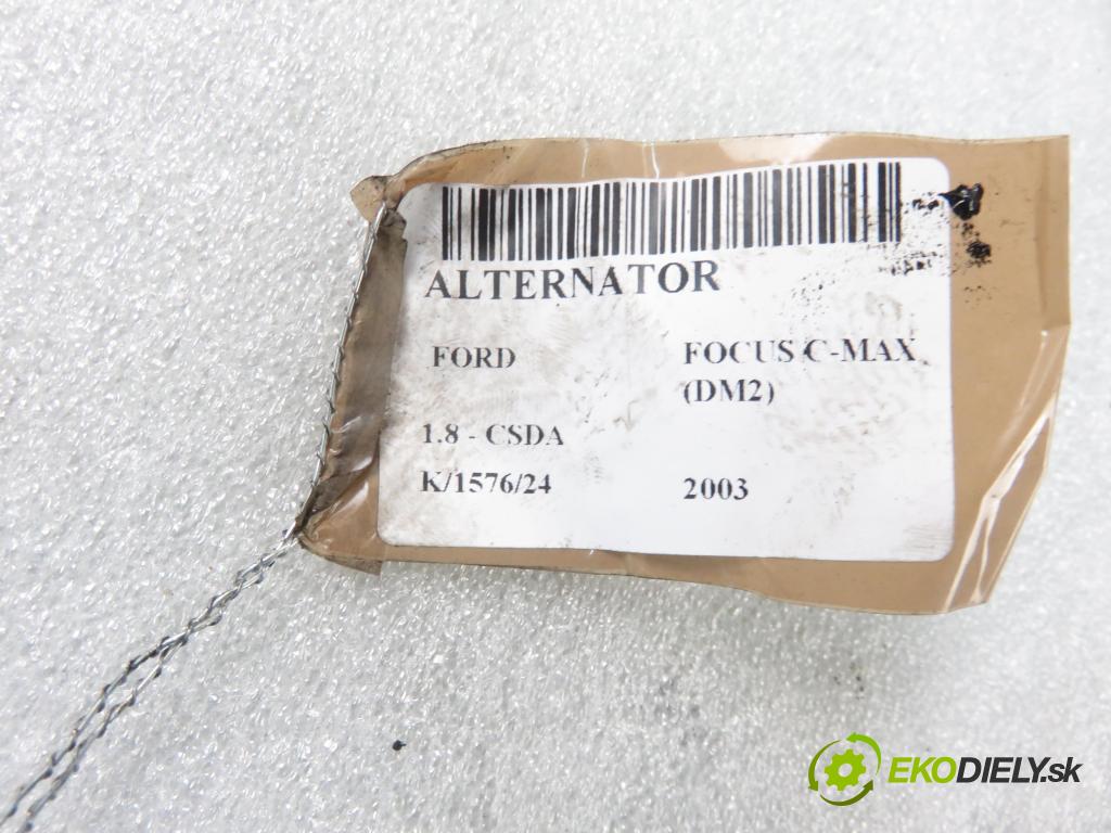 FORD FOCUS C-MAX (DM2) MINIVAN 2003 88,00 1.8 - CSDA 1798,00 Alternátor  (Alternátory)