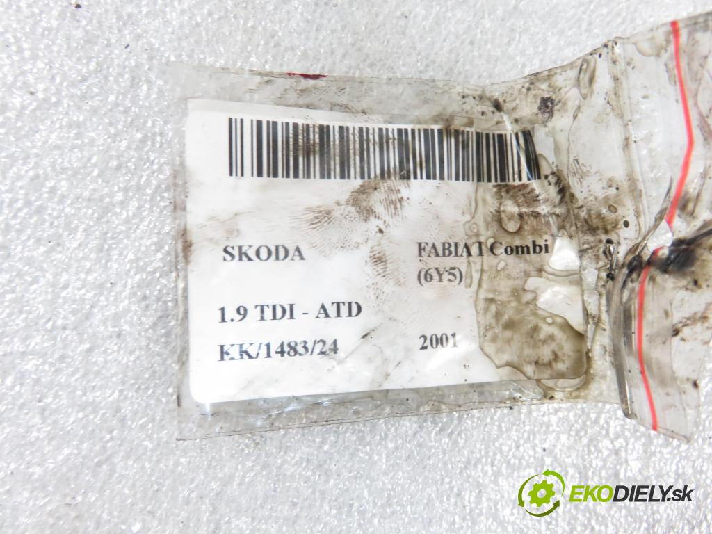 SKODA FABIA I Combi (6Y5) KOMBI 2001 74,00 1.9 TDI - ATD 1896,00 Vstrekovač 038130073AJ ; 0414720037 (Vstrekovače)