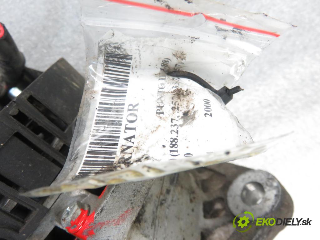 FIAT PUNTO (188_) HB 2000 59,00 1.9 JTD 80 - 188 A2.000 1910,00 Alternátor A4043 (Alternátory)