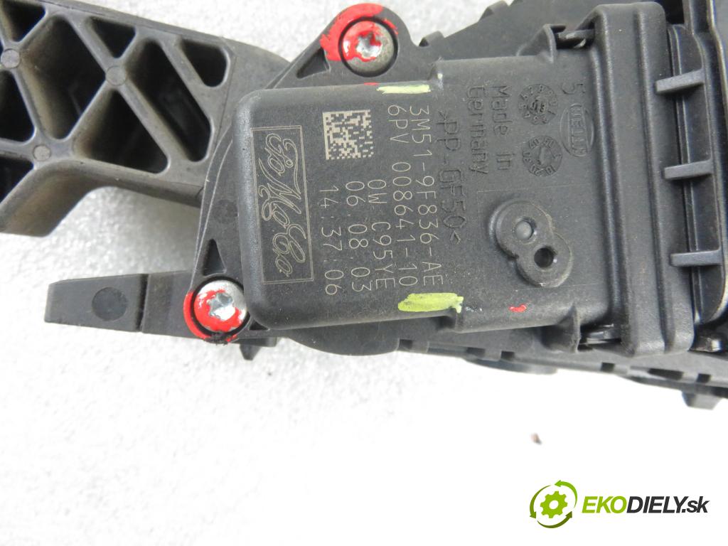 FORD FOCUS C-MAX (DM2) MINIVAN 2003 88,00 1.8 - CSDA 1798,00 Potenciometer plynu 3M519F836AE ; 6PV00864110 (Pedále)