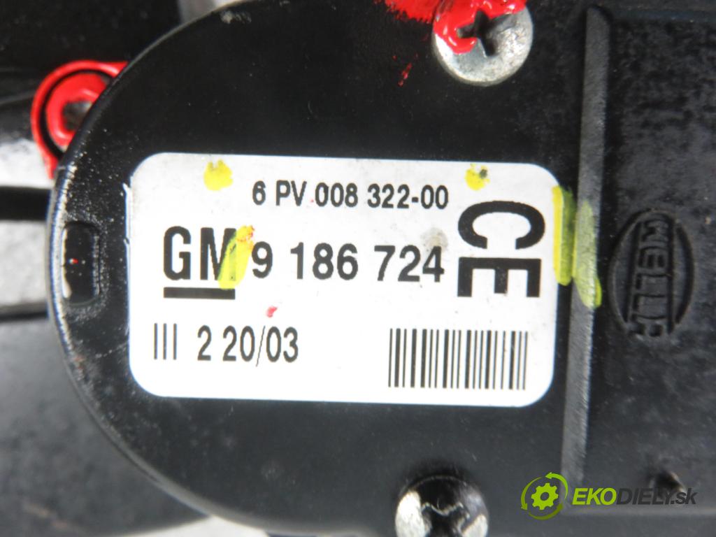 OPEL VECTRA C GTS (Z02) LIFTBACK 2003 90,00 1.8 16V 122 - Z 18 XE 1796,00 Potenciometer plynu 9186724CE ; 6PV00832200 (Pedále)